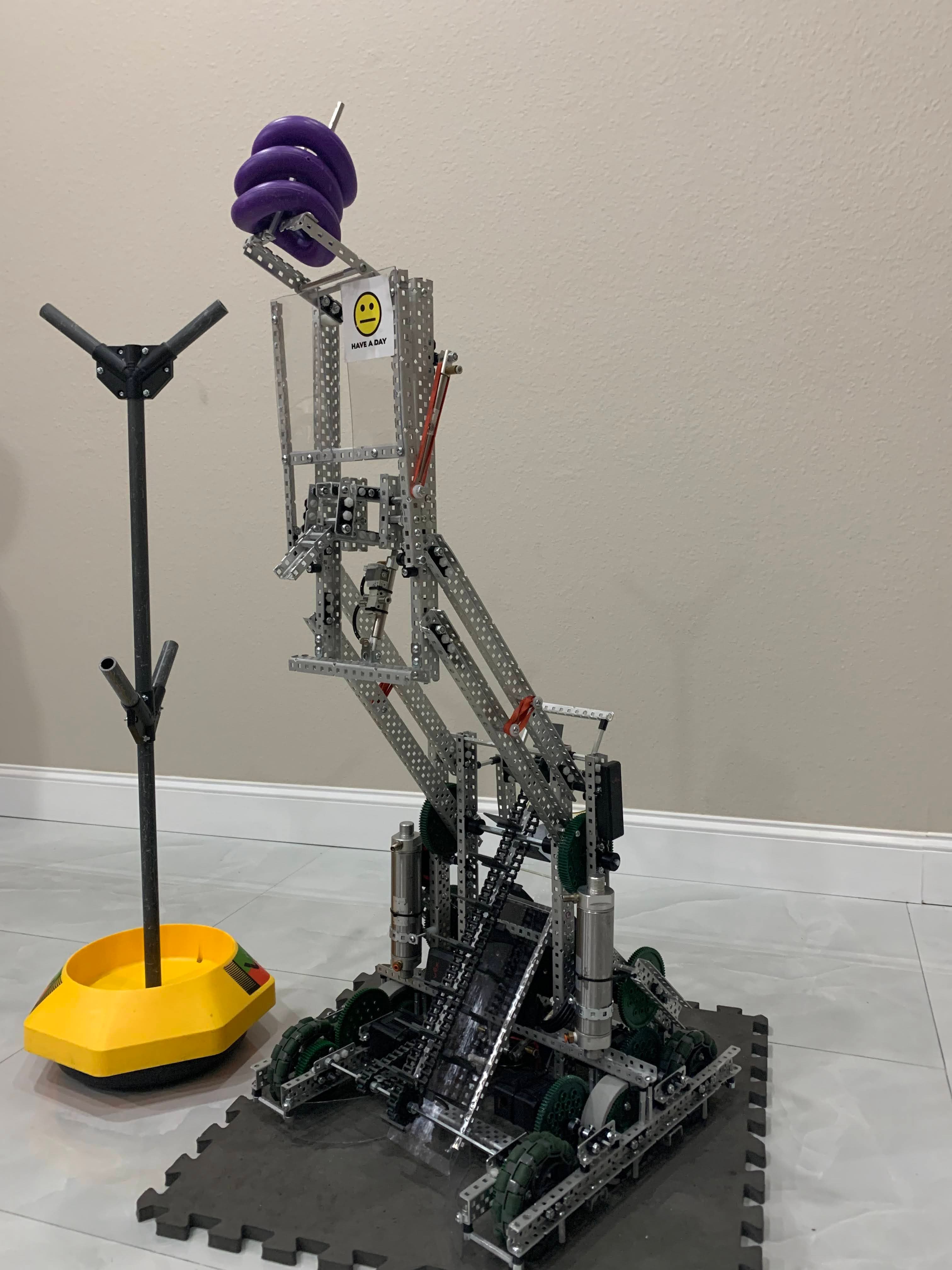 We were part of the science division at the VEX World Championship.
